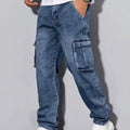 Men's Loose Fit Casual Jeans